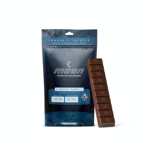 Heavenly Harmony of Milk, Dark, and White Chocolate in a Moon Chocolate Bar